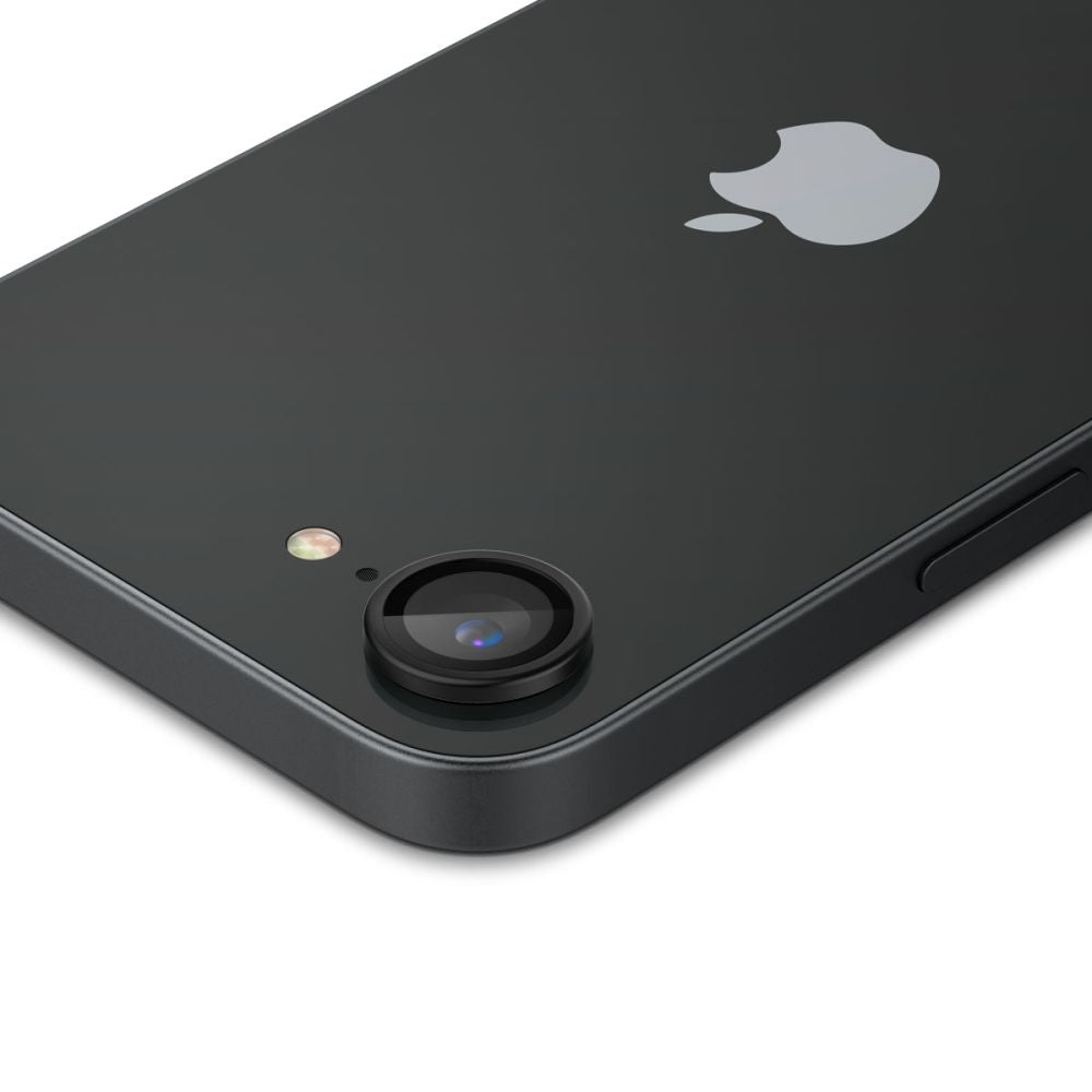 Spigen Optik TR kameros stiklas iPhone 16e – juodas, 2 vnt.