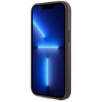 Guess MagSafe dėklas su pinigine iPhone 15 – rudas