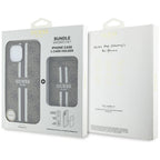 Guess MagSafe dėklas su pinigine iPhone 15 – rudas
