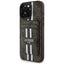Guess 4G Stripes MagSafe dėklas iPhone 16 Pro Max – rudas