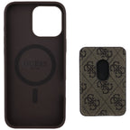 Guess 4G Stripes MagSafe dėklas iPhone 16 Pro Max – rudas