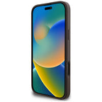 Guess 4G Stripes MagSafe dėklas iPhone 16 Pro Max – rudas