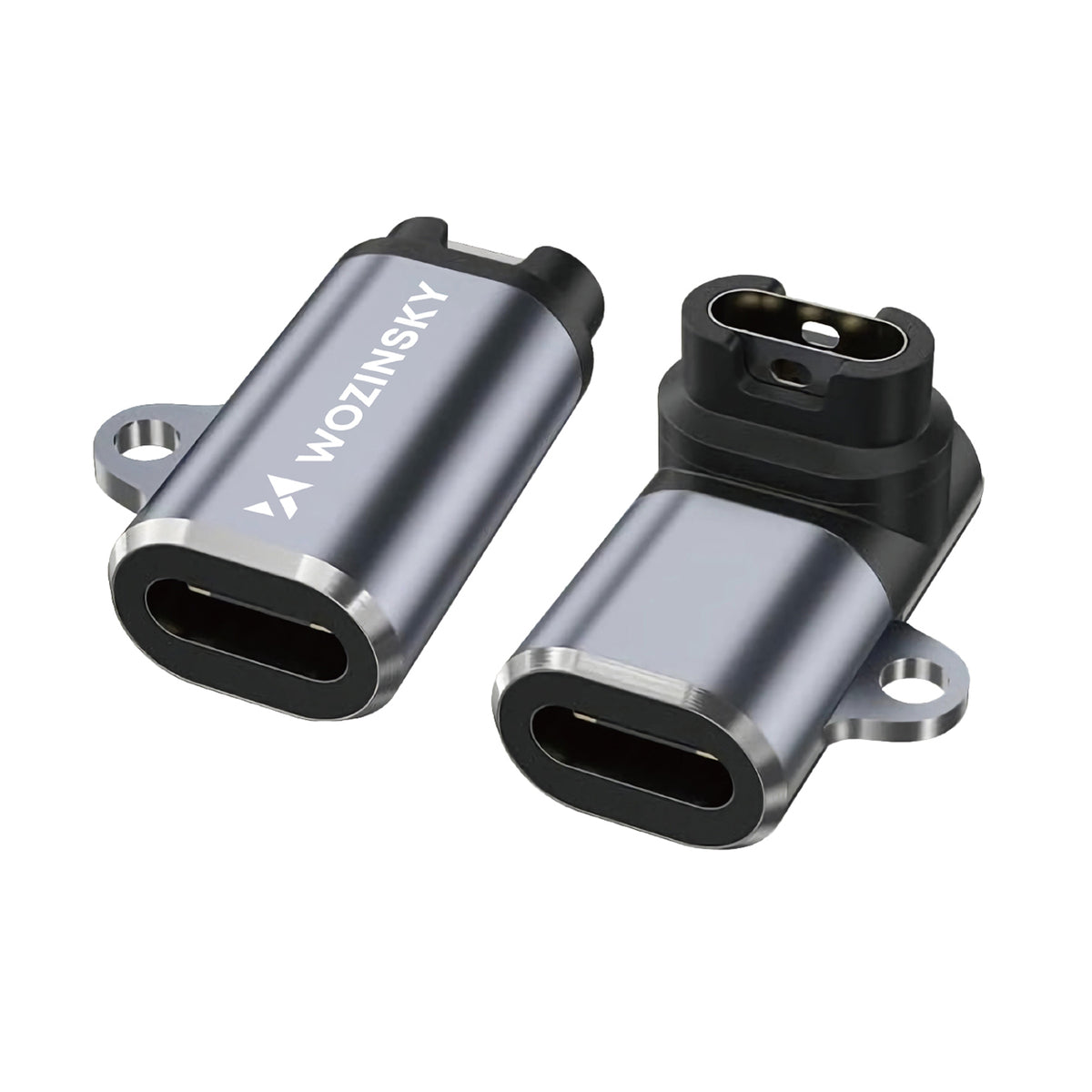 Wozinsky WAYGS1 USB-C adapteris, skirtas Garmin išmaniajam laikrodžiui – pilka