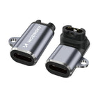 Wozinsky WAYGS1 USB-C adapteris, skirtas Garmin išmaniajam laikrodžiui – pilka