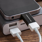 Wozinsky W10GY1S USB-C – USB-A 3.2 10Gb/s adapteris – juodas