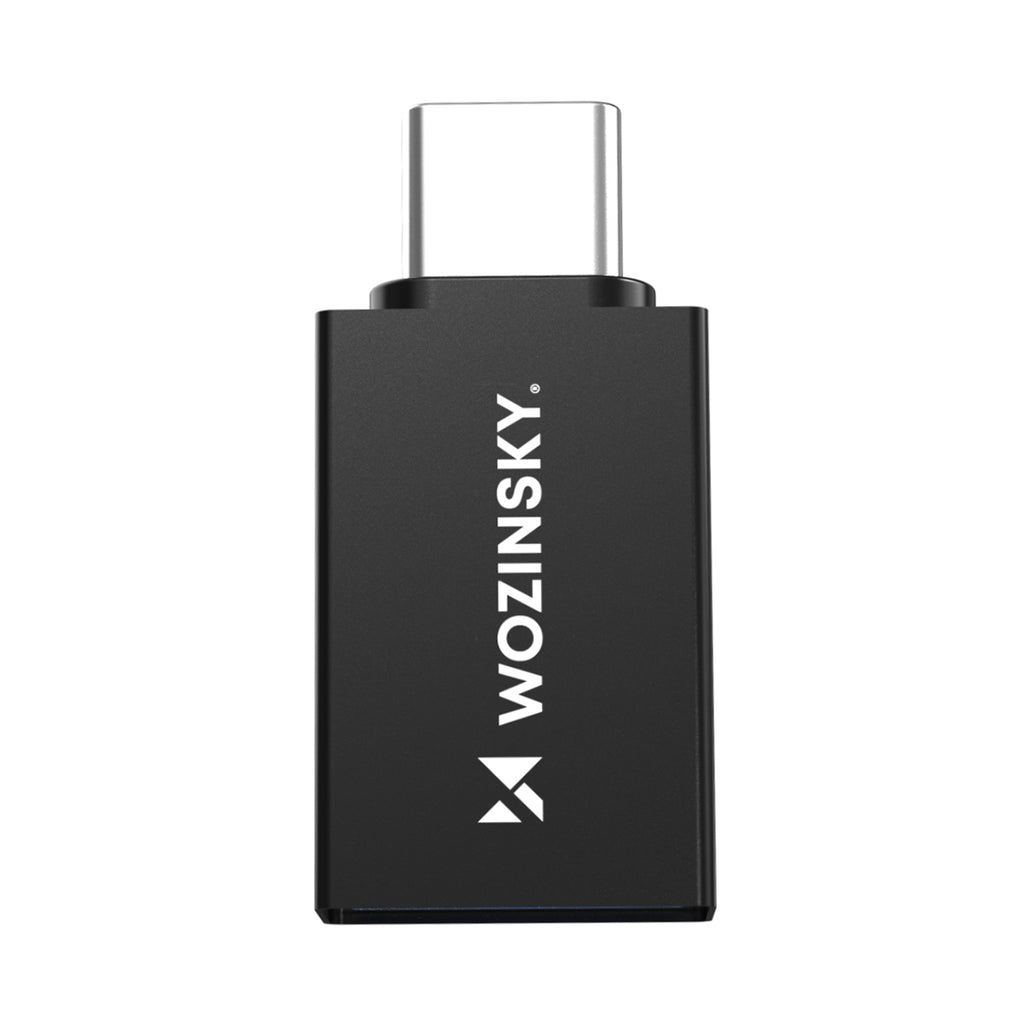 Wozinsky W10GY1S USB-C – USB-A 3.2 10Gb/s adapteris – juodas