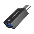 Wozinsky W10GY1S USB-C – USB-A 3.2 10Gb/s adapteris – juodas