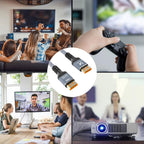 Wozinsky WPS-16AYL3S DisplayPort 2.1 kabelis 80 Gb/s 16K@60Hz 8K@120Hz 4K@240Hz HDR HDCP DSC 3m - juodas -- Video Cables