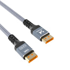 Wozinsky WPS-16AYL3S DisplayPort 2.1 kabelis 80 Gb/s 16K@60Hz 8K@120Hz 4K@240Hz HDR HDCP DSC 3m - juodas -- Video Cables