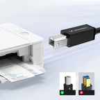 Wozinsky WKDDY1S Laidas USB-B - USB-C 1m juodas