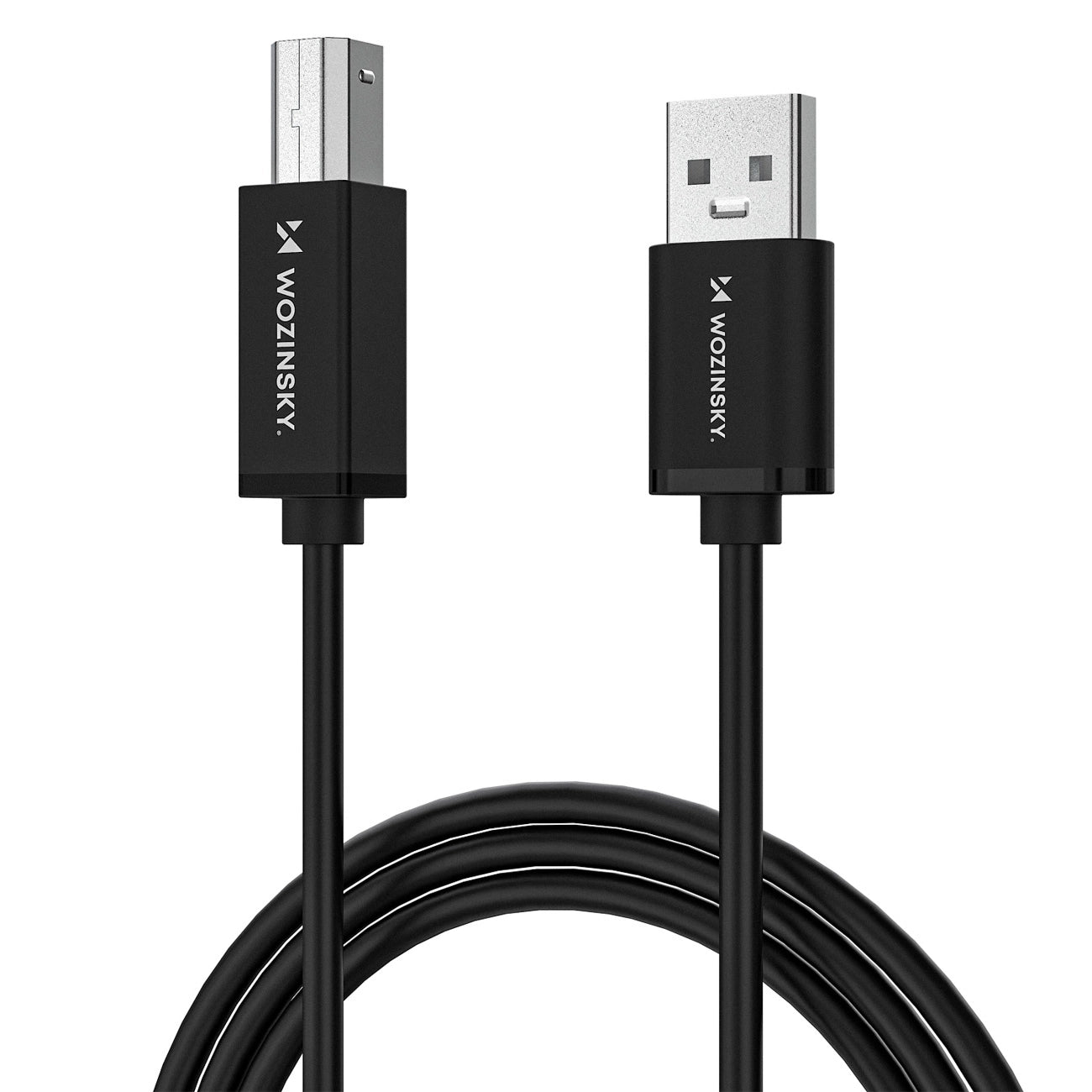 Wozinsky WKDDY3S Laidas USB-B - USB-A 480Mb/s 2m juodas