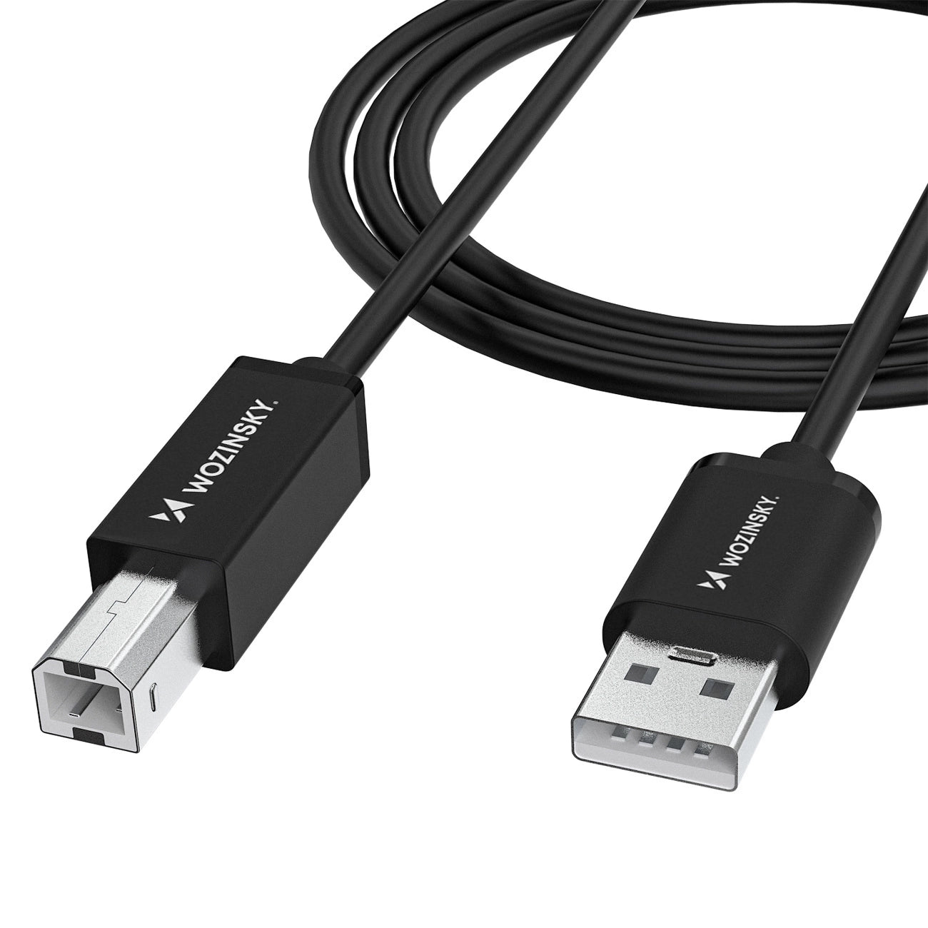 Wozinsky WKDDY4S Laidas USB-B - USB-A 480Mb/s 1m juodas