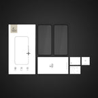 Tech-Protect Glass Fit+ stiklas Poco X7 5G – juodas, 2 vnt. -- Poco X7