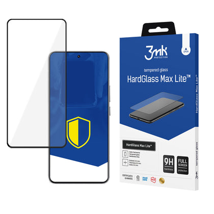 Grūdintas stiklas 3mk HardGlass Max Lite Black, skirtas Xiaomi 15 Ultra