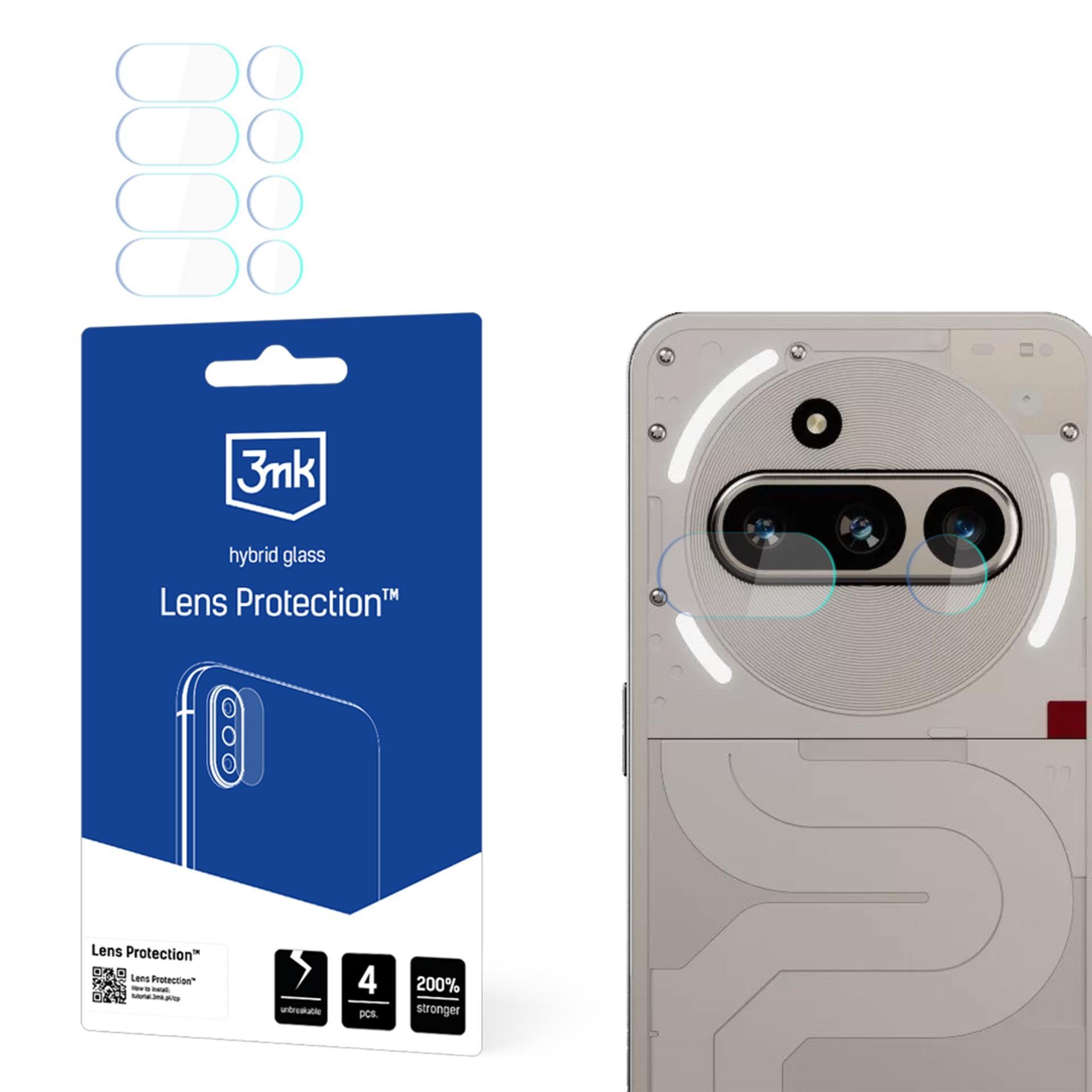 3mk objektyvo apsaugos kameros stiklas, skirtas nieko nelaukti (3a) -- Nothing Phone