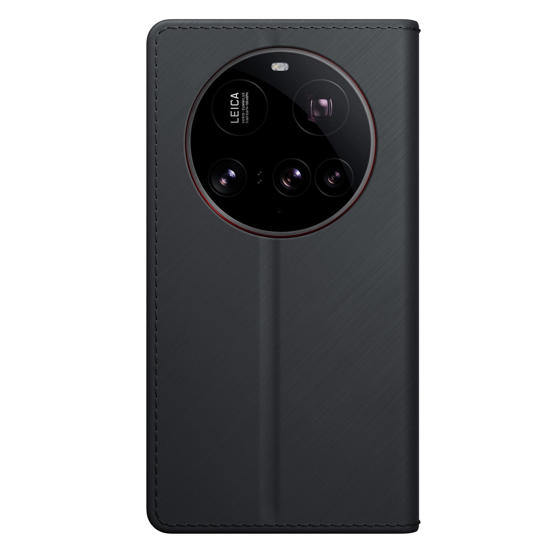 3mk Wallet Case, skirtas Xiaomi 15 Ultra – juodas -- Xiaomi 15 Ultra