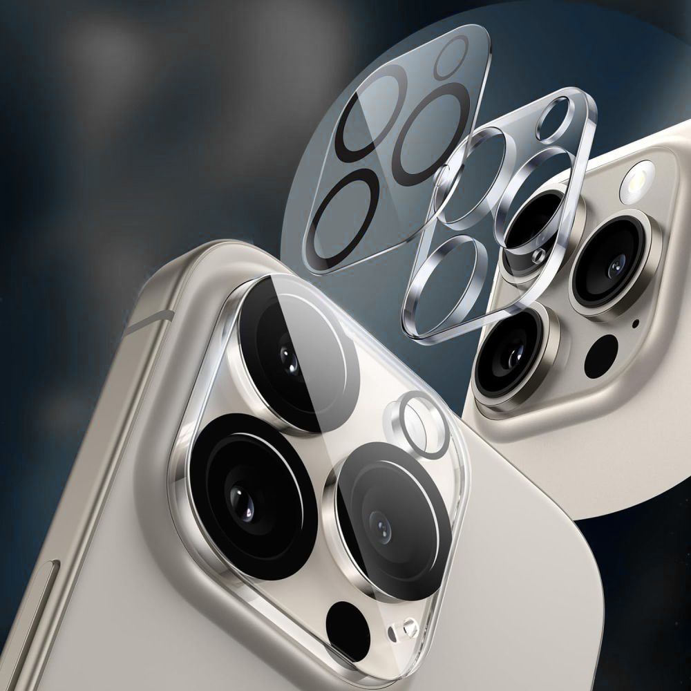 Tech-Protect Cam Fit+ kameros stiklas iPhone 16e – skaidrus -- iPhone 16e
