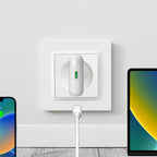 GaN Puro SLIMPRO 30W USB-C sieninis įkroviklis - baltas
