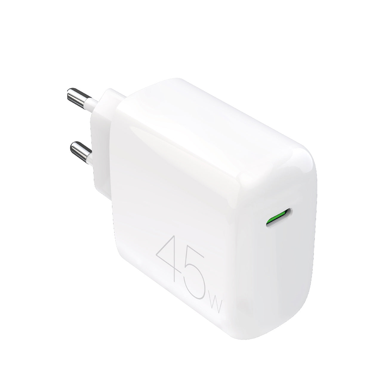 Puro PROLITE 45W USB-C sieninis įkroviklis - baltas -- Cell phone chargers