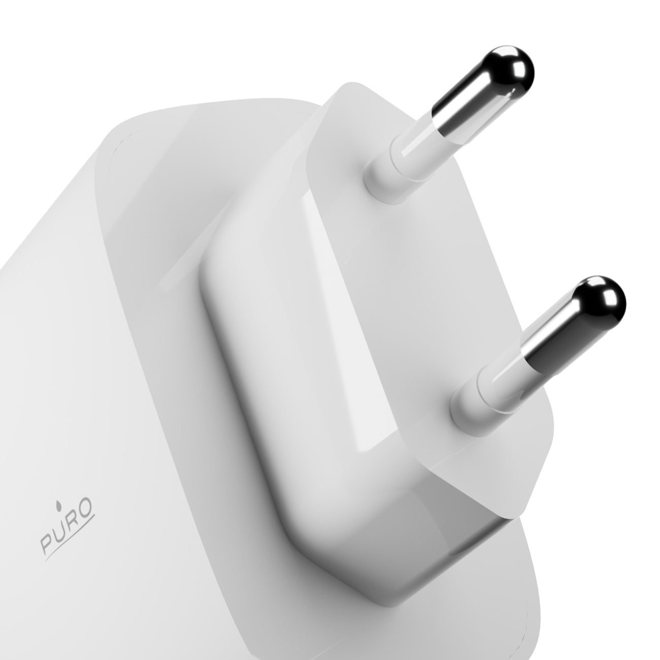 Puro PROLITE 45W USB-C sieninis įkroviklis - baltas -- Cell phone chargers