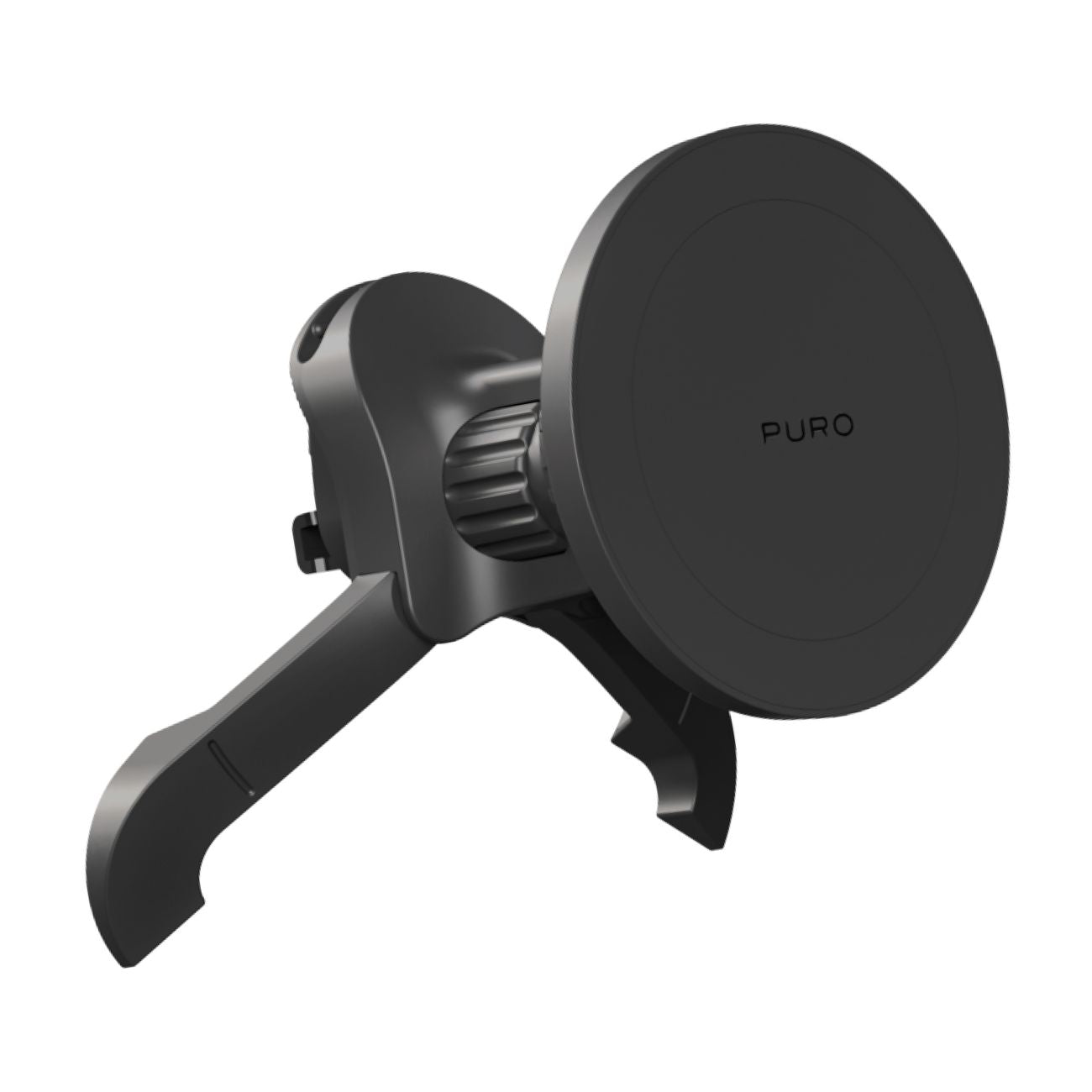 Puro reguliuojamas automobilinis laikiklis, suderinamas su MagSafe - juodas Pirmasis paveikslėlis