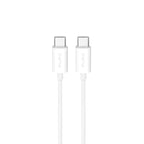 Puro TPE 25W USB-C - USB-C 3m laidas - baltas -- Cell phone cables