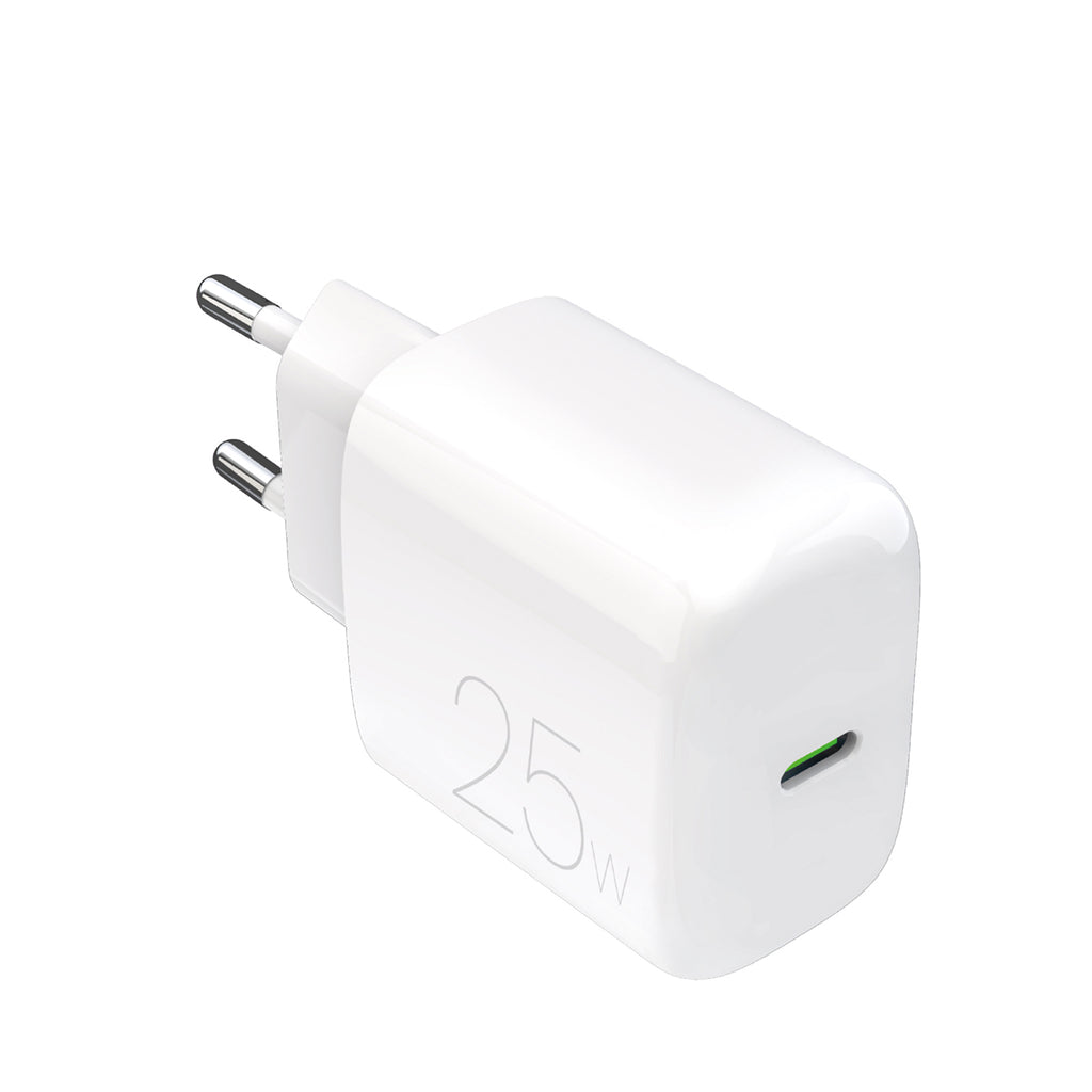 Puro Daily Prolite 25W USB-C Power Delivery įkroviklis - baltas -- Cell phone chargers