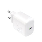 Puro PROLITE 20W USB-C sieninis įkroviklis - baltas -- Cell phone chargers