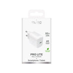 Puro PROLITE 20W USB-C sieninis įkroviklis - baltas -- Cell phone chargers