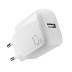 Puro PROLITE 10W USB-A sieninis įkroviklis - baltas