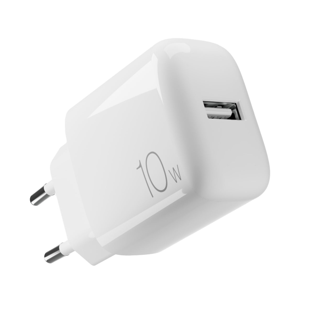 Puro PROLITE 10W USB-A sieninis įkroviklis - baltas
