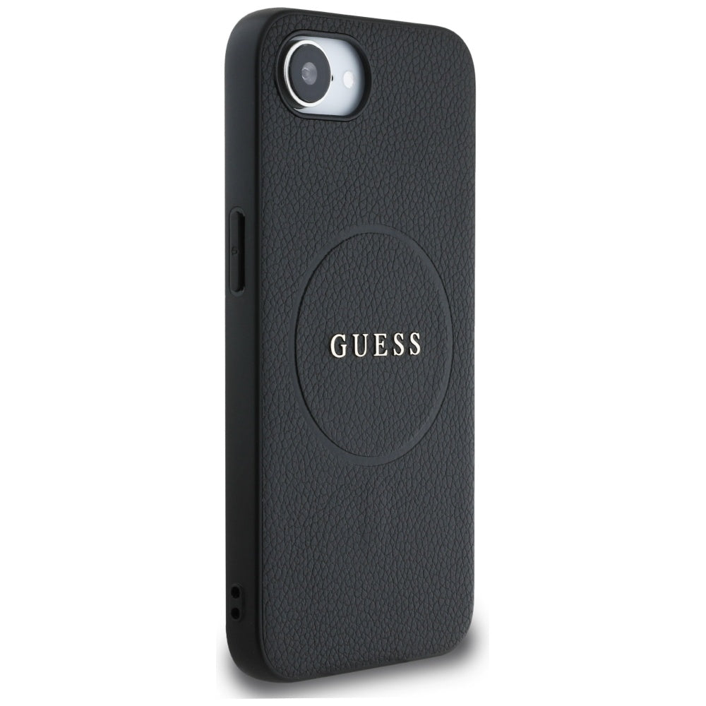 Guess MagSafe dėklas iPhone 16e – juodas