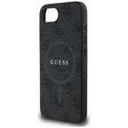 Guess MagSafe dėklas iPhone 16e – juodas