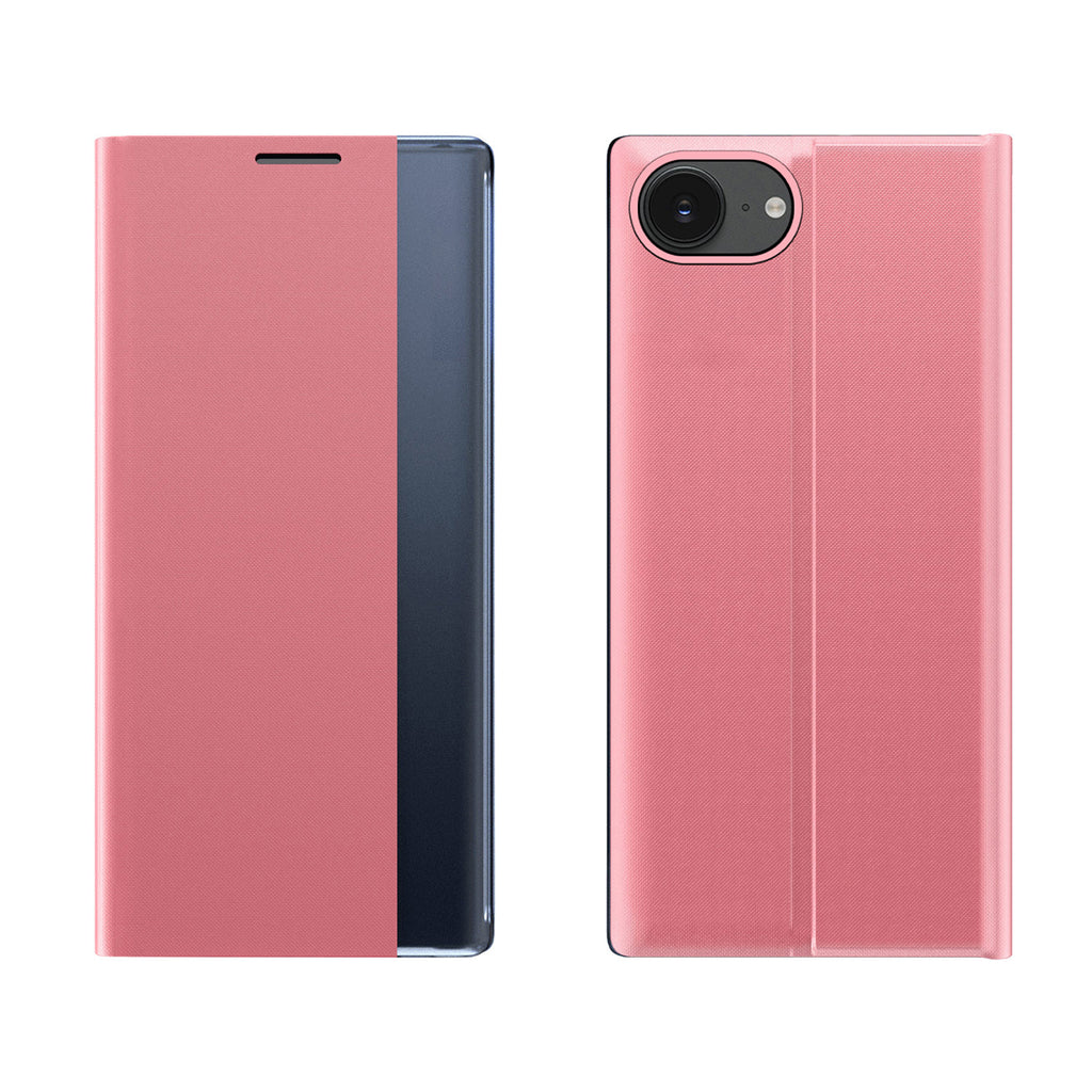 New Sleep Case atverčiamas dėklas iPhone 16e – rožinis