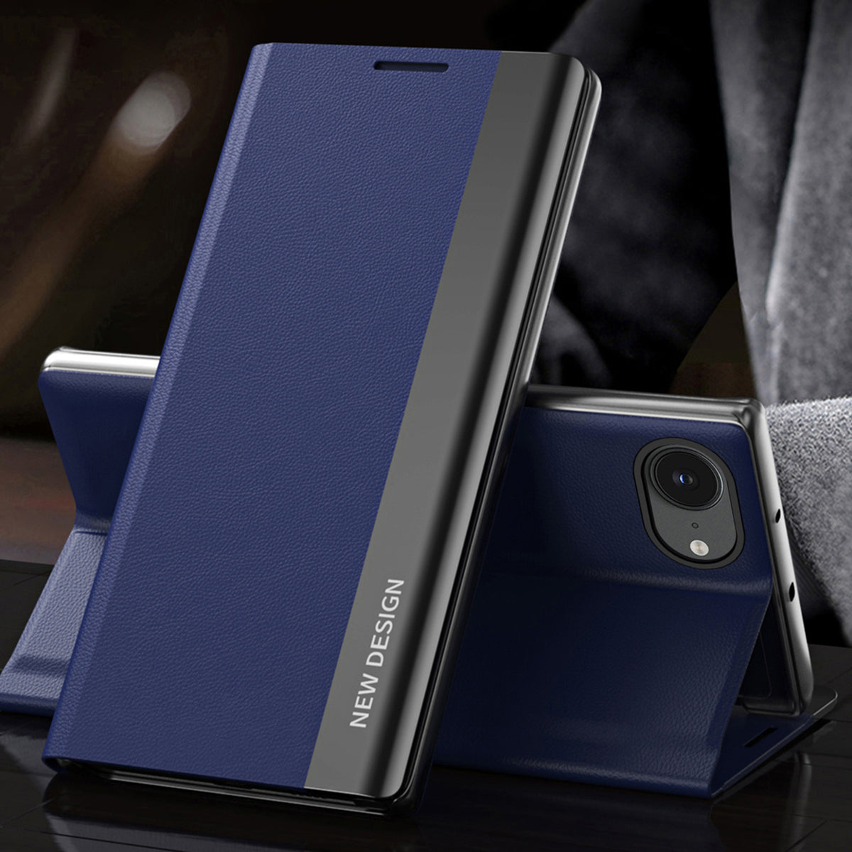 Sleep Case Pro dėklas iPhone 16e – mėlynas