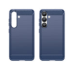 Carbon Case silikoninis dėklas iPhone 16e – mėlynas -- iPhone 16e