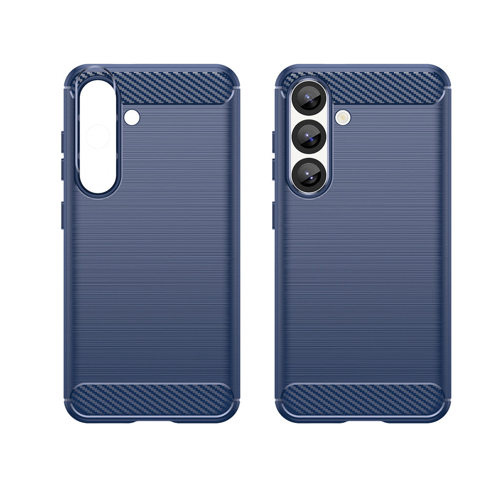 Carbon Case silikoninis dėklas iPhone 16e – mėlynas -- iPhone 16e