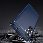 Carbon Case silikoninis dėklas iPhone 16e – mėlynas -- iPhone 16e