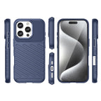 Thunder Case TPU dėklas iPhone 16e – mėlynas
