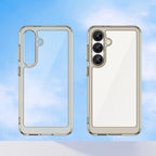 Outer Space dėklas iPhone 16e – skaidrus, juodas -- iPhone 16e