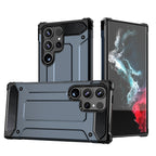 Hybrid Armor dėklas Samsung Galaxy S25 Edge – mėlynas