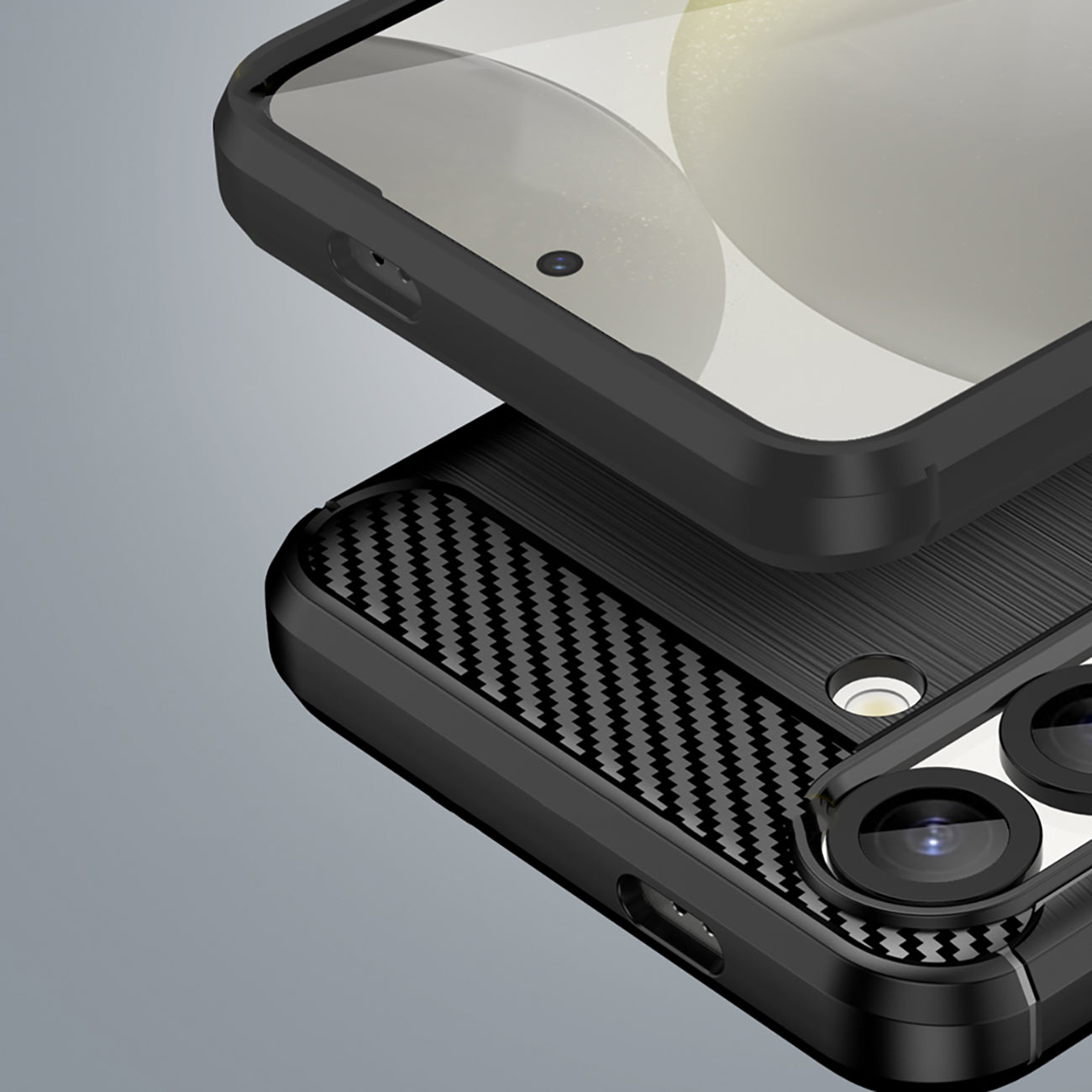 Anglies rašto dėklas Samsung Galaxy S25 Edge – juodas