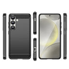 Anglies rašto dėklas Samsung Galaxy S25 Edge – juodas