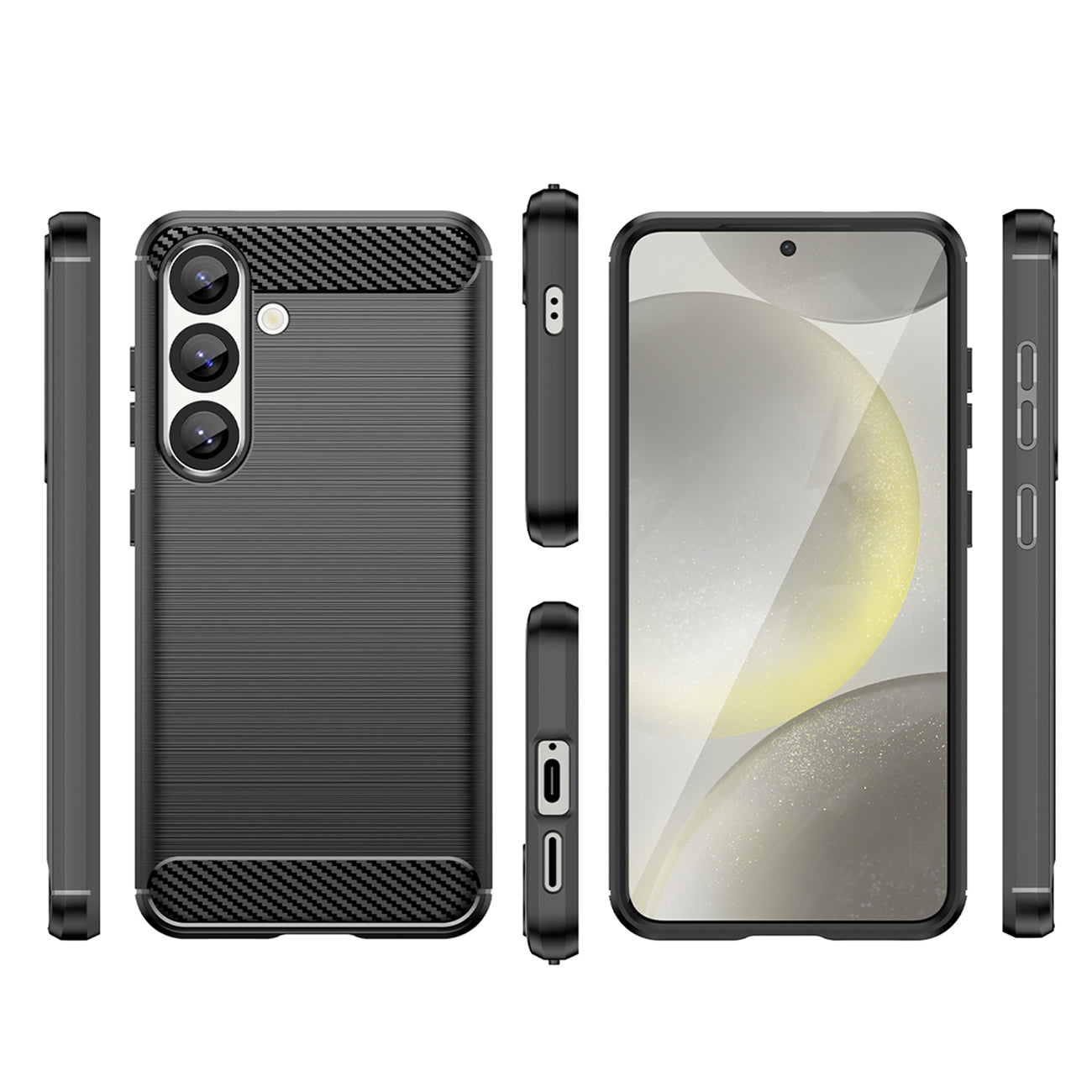 Anglies rašto dėklas Samsung Galaxy S25 Edge – juodas
