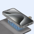 Dux Ducis Lawa odinis MagSafe dėklas iPhone 15 Pro – pilkas