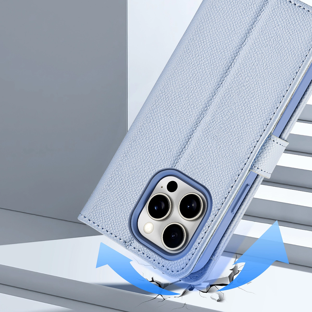 Dux Ducis Lawa odinis dėklas iPhone 15 Pro Max – mėlynas