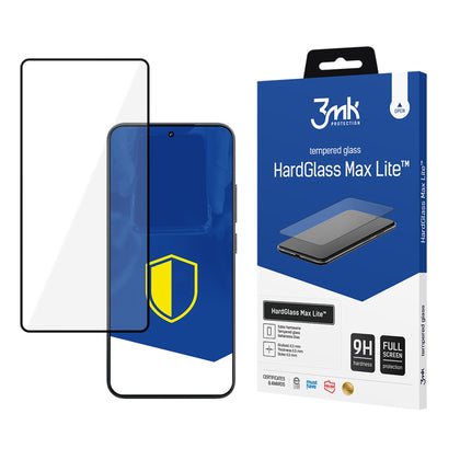 Grūdintas stiklas 3mk HardGlass Max Lite Black, skirtas Xiaomi 15