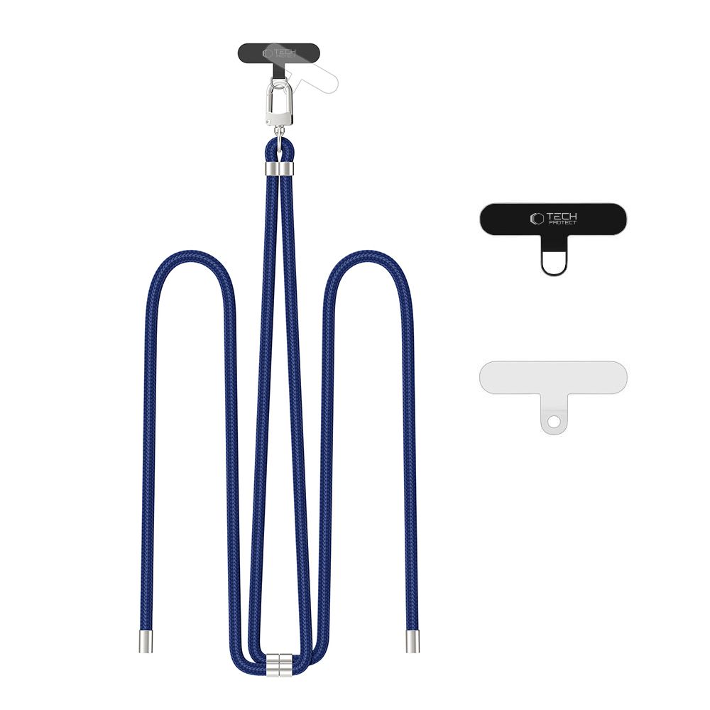 Tech-Protect C7S Rope Crossbody pavadėlis - tamsiai mėlynas -- Other phone accessories