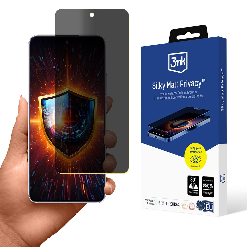 3mk Silky Matt Privacy™ privatumo plėvelė Oppo A5 Pro 5G -- Oppo A5 Pro 5G