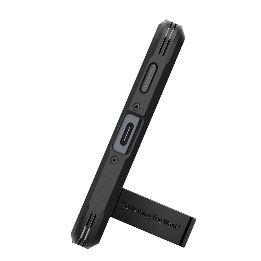 Spigen Tough Armor dėklas Galaxy A36 5G – juodas